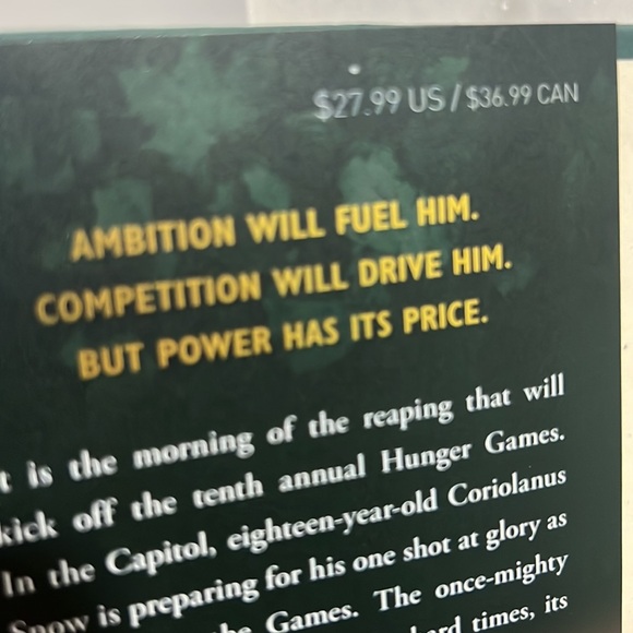 The ballad of songbirds and snakes, a hunger games, novel by Suzanne Collins - Picture 5 of 5